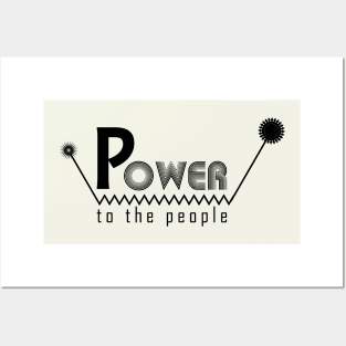 Power to the people Posters and Art